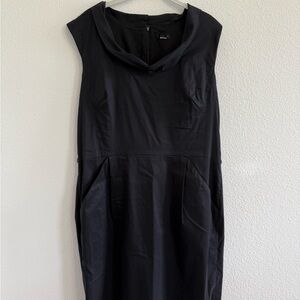 Ann Taylor Elegant Black Sleeveless Dress